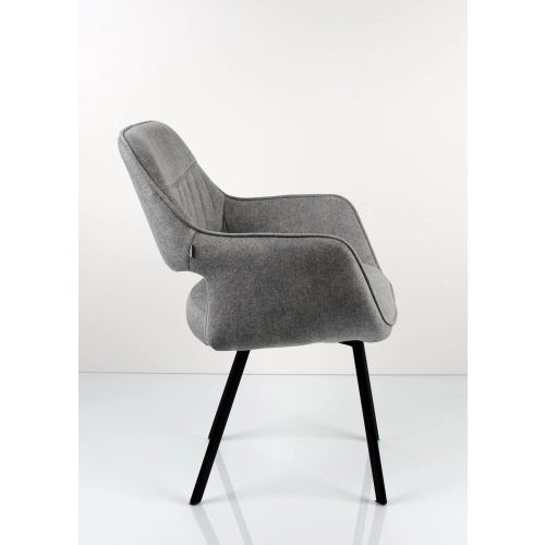 Krzesło DELUXE KR-162 Tkanina STRONG 14 Noga Metalowa